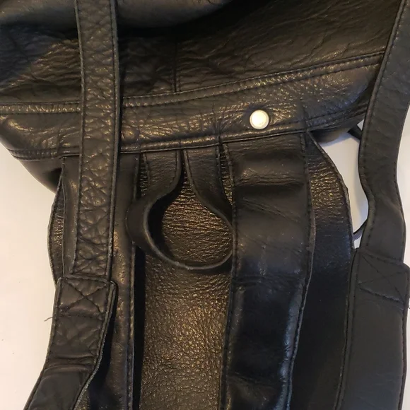 Genuine Leather Backpack Multi-functional Elegant unisex - Picture 15 of 16